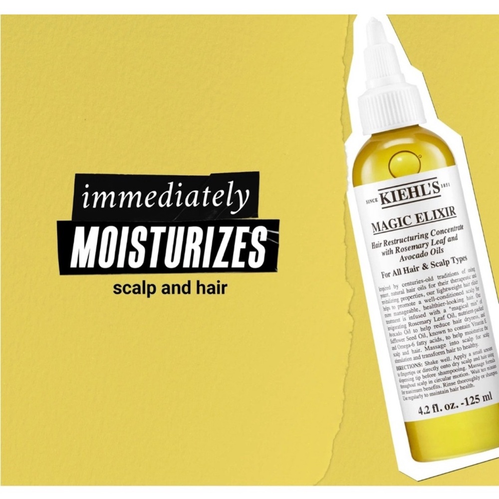 Magic Elixir Scalp and Hair Oil Treatment hair restructuring concentrate new